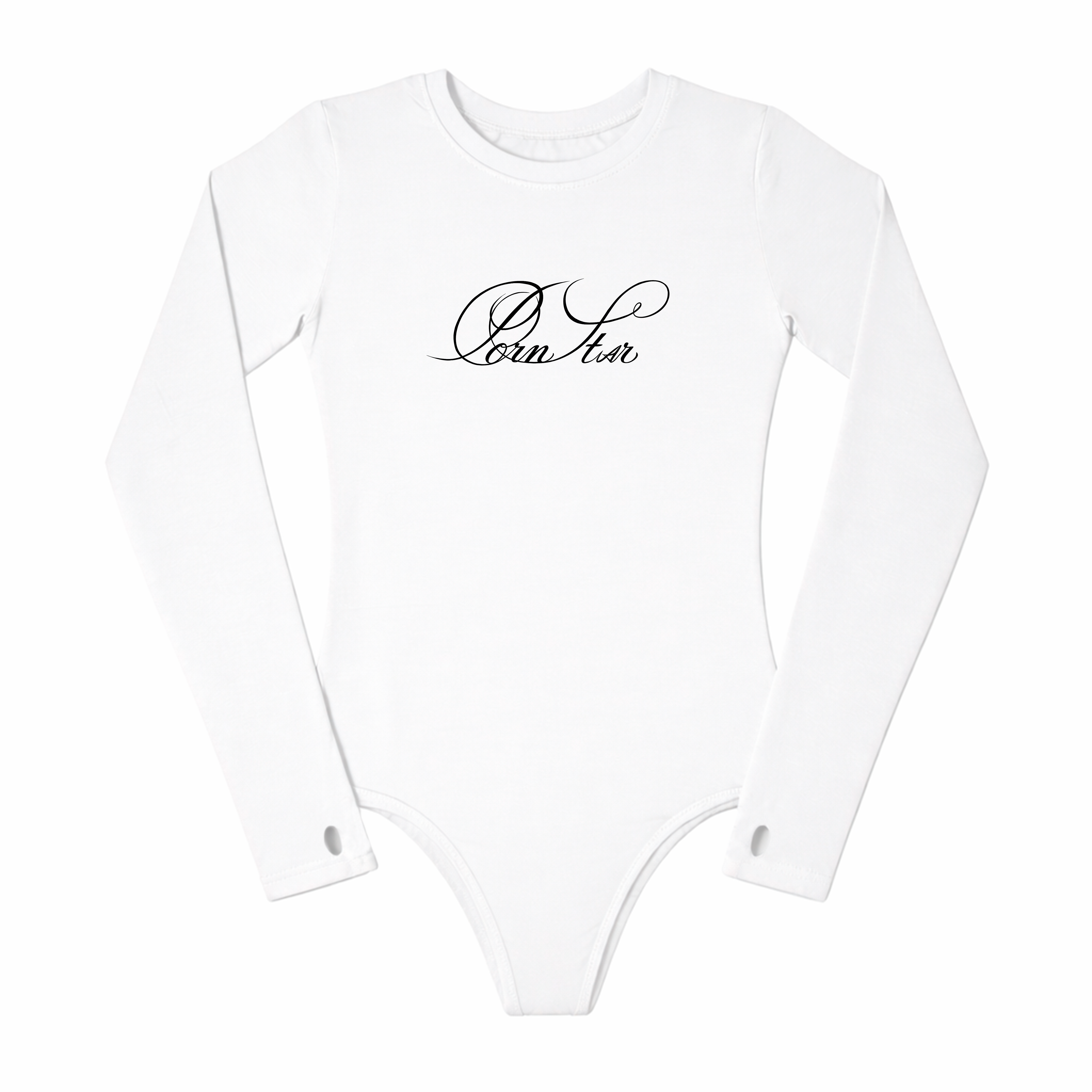 боди pornstar белая