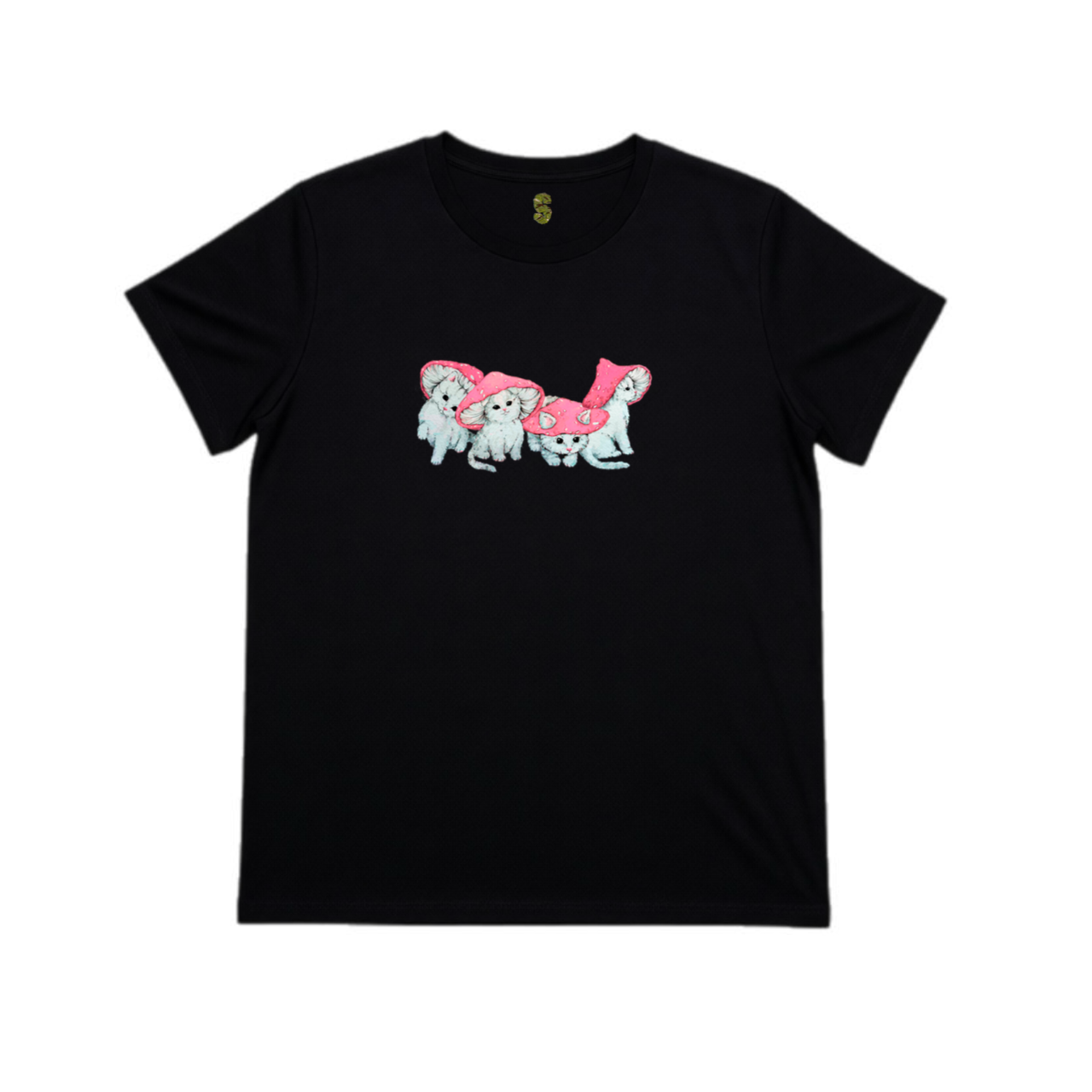 грибные котята розовые