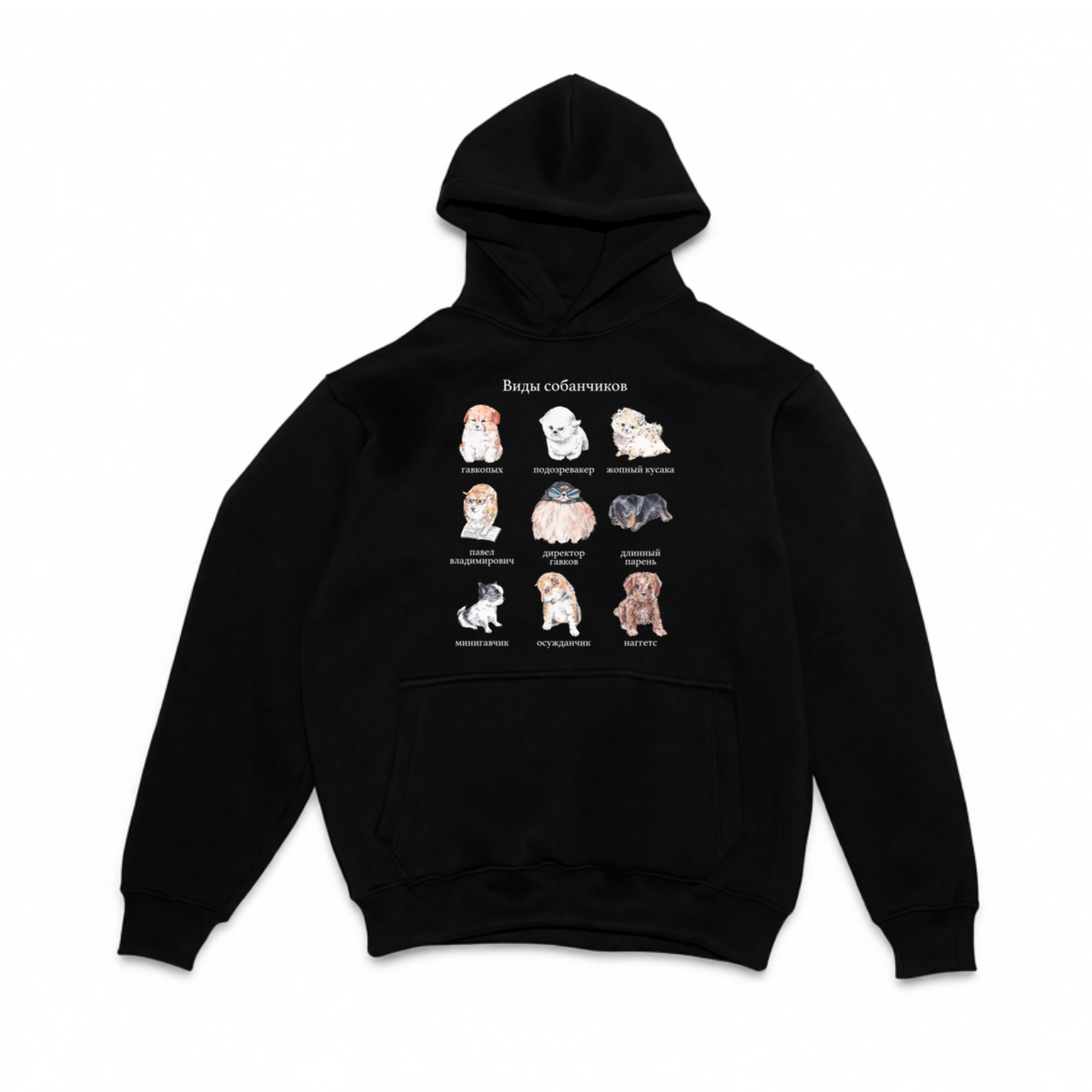 худи виды собанчиков