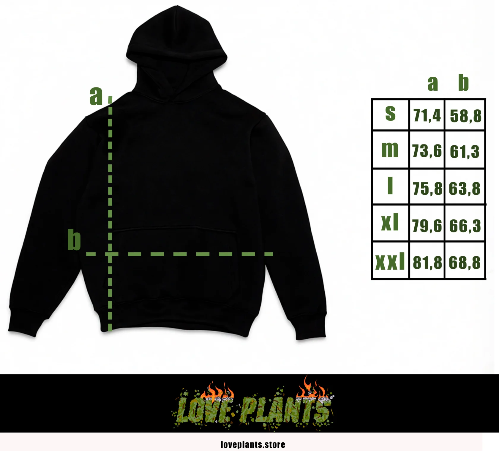 худи треш черная